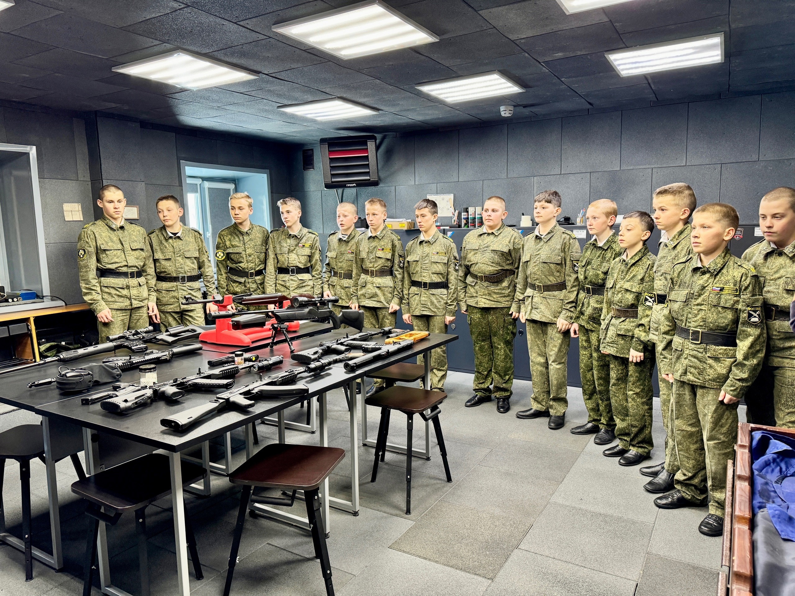 29 смена для кадет Карельского кадетского корпуса им. Александра Невского.